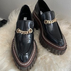 Stella McCartney Emilie Chain Loafer Creeper sz 37